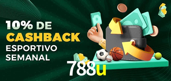10% de bônus de cashback na 788u